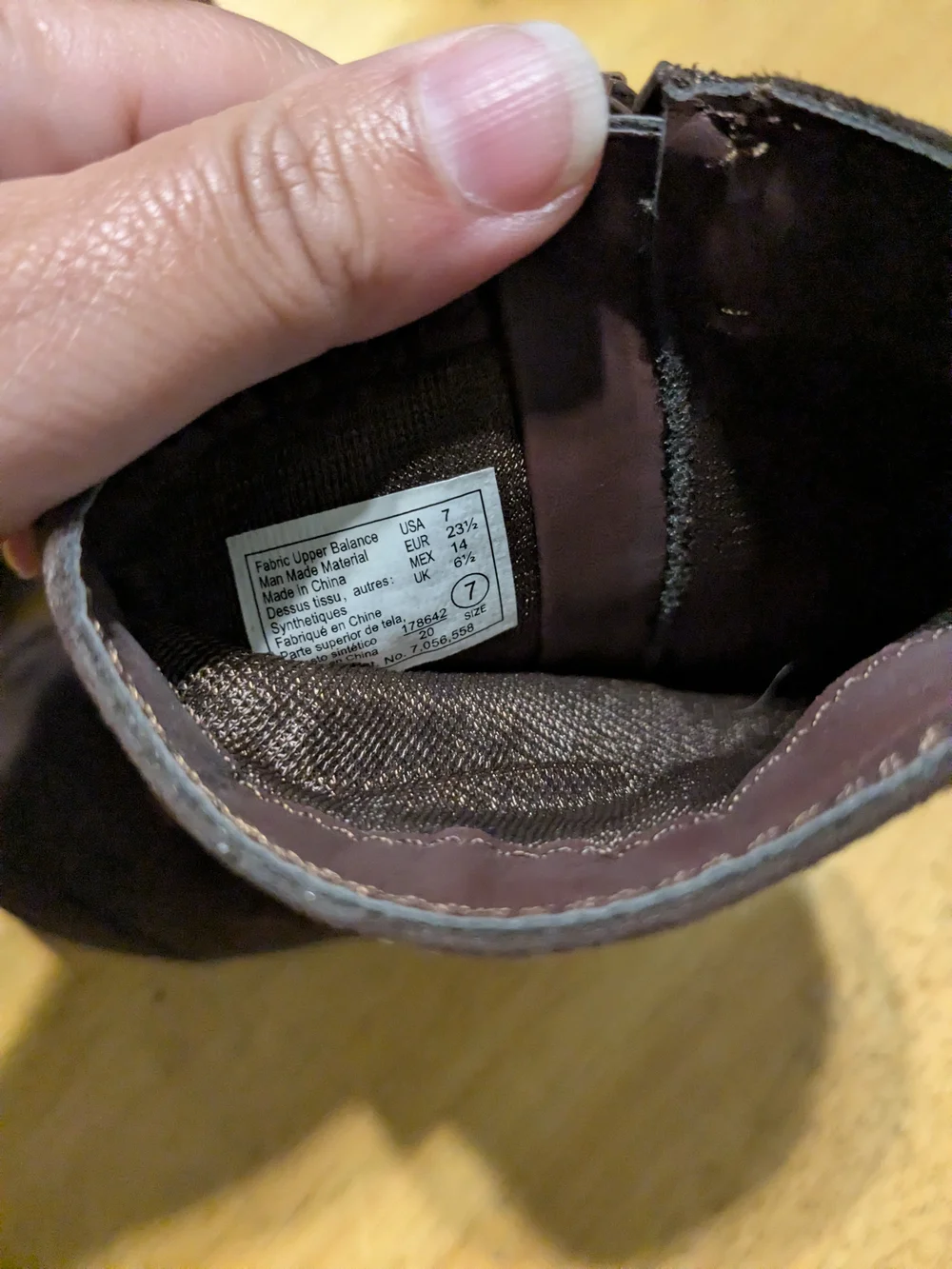 American Eagle By Payless Dark Brown Suede Butterfly Boots